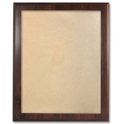 Rotary Cherry Finish Certificate Plaque - 10-1/2